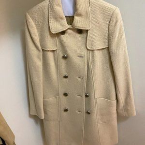 Talbots Vintage Women's Wool Camel Coat